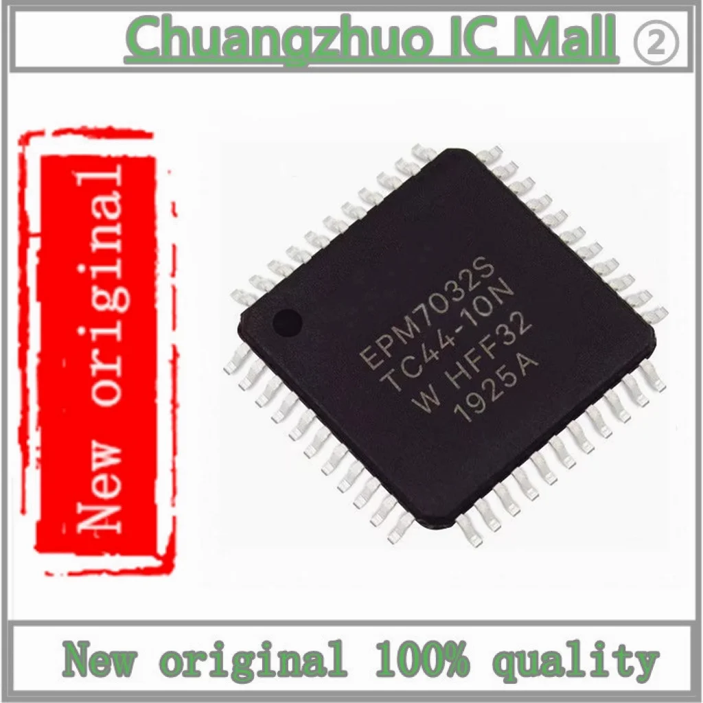 10 бр./лот EPM7032AETC44-10N IC CPLD 32MC 10NS 44TQFP Нов оригинален чип