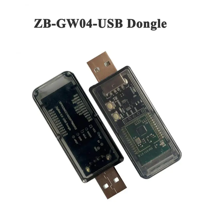 ZB-GW04 Адаптер Zigbee 3.0 USB ключ Zigbee Портал На базата На Silicon Labs EFR32MG21 Универсална подкрепа ZHA Zigbee2MQTT OpenHAB