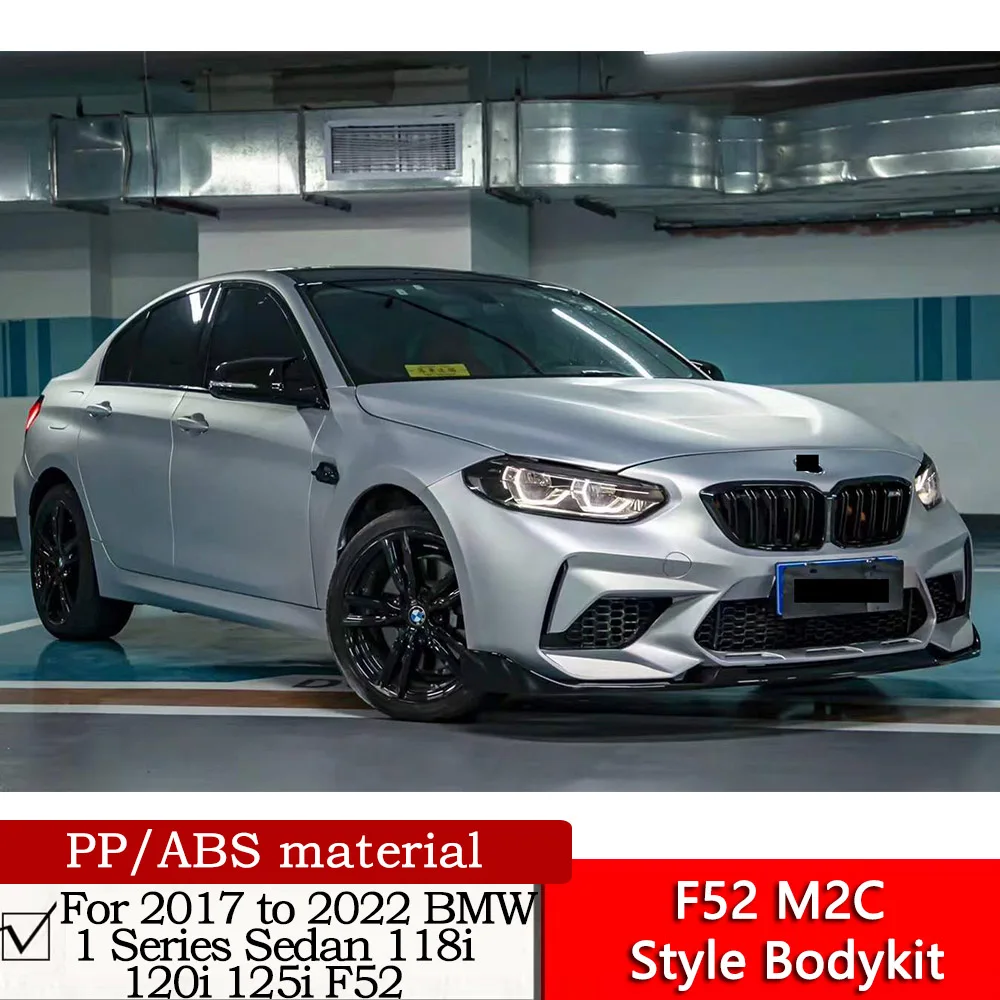 Бодикит F52 M2C на 2017-2022 години Седан BMW Серия 1 118i 120i 125i С Модифицираните Предната Броня F52 Cross и Задна Броня система ABS