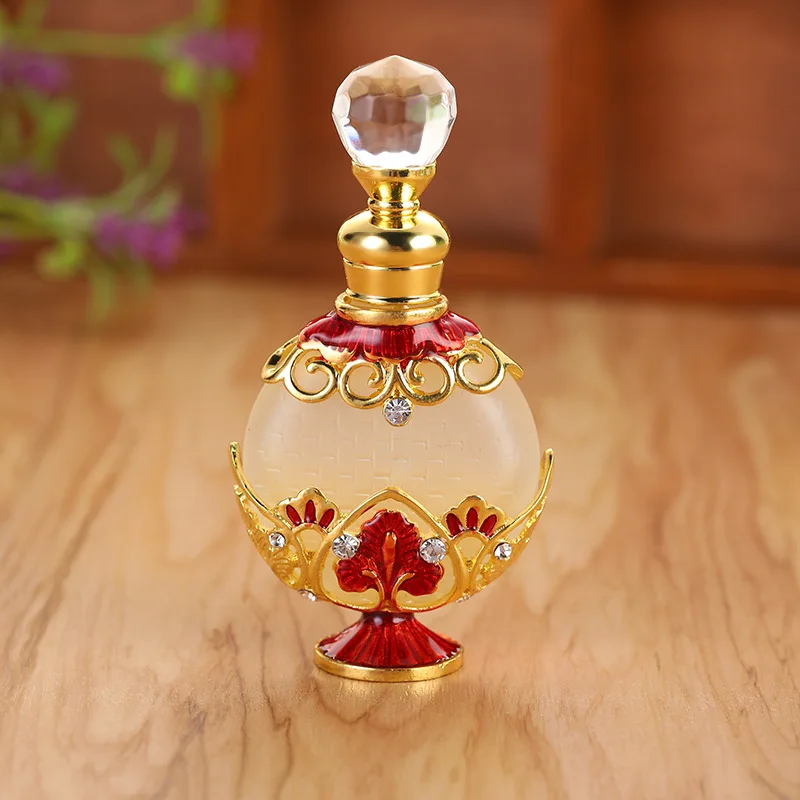 елегантен парфюм обем 1 бр., 10 мл, Близкия Изток, Дубай, луксозен флакон етерично масло от метални кристал