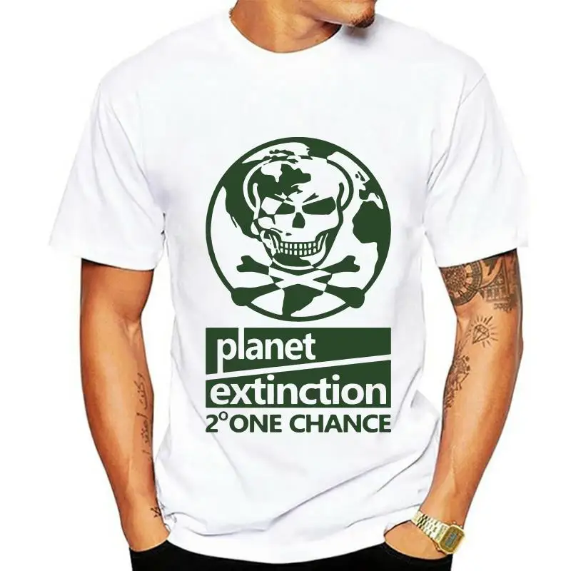 ИЗЧЕЗВАНЕ на ПЛАНЕТАТА е Глобалното затопляне да Вземе климатичната криза Eco Earth Мъжка тениска