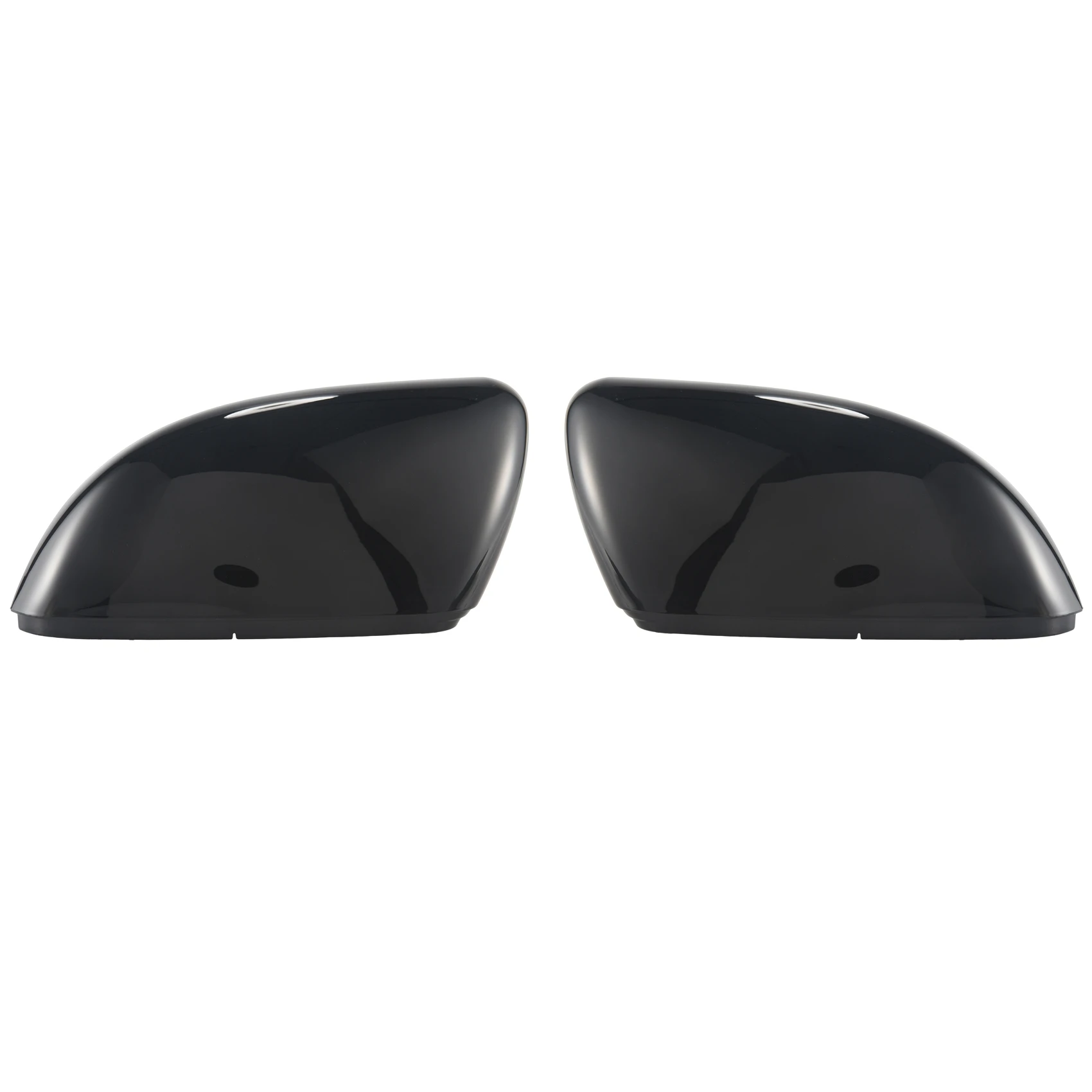 Ляв + десен лъскаво черен калъф за огледала за обратно виждане в крилото за Touran, Golf Mk6