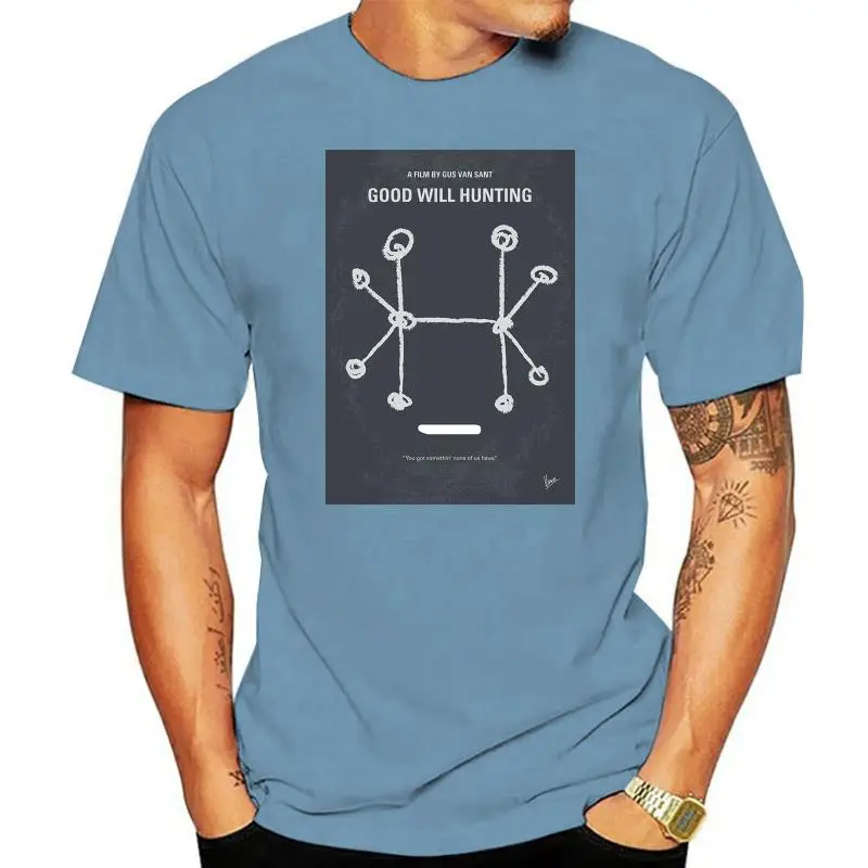 Мъжки t-shirt Good Will Hunting, тениска с минималистичен постером филм, дамска тениска