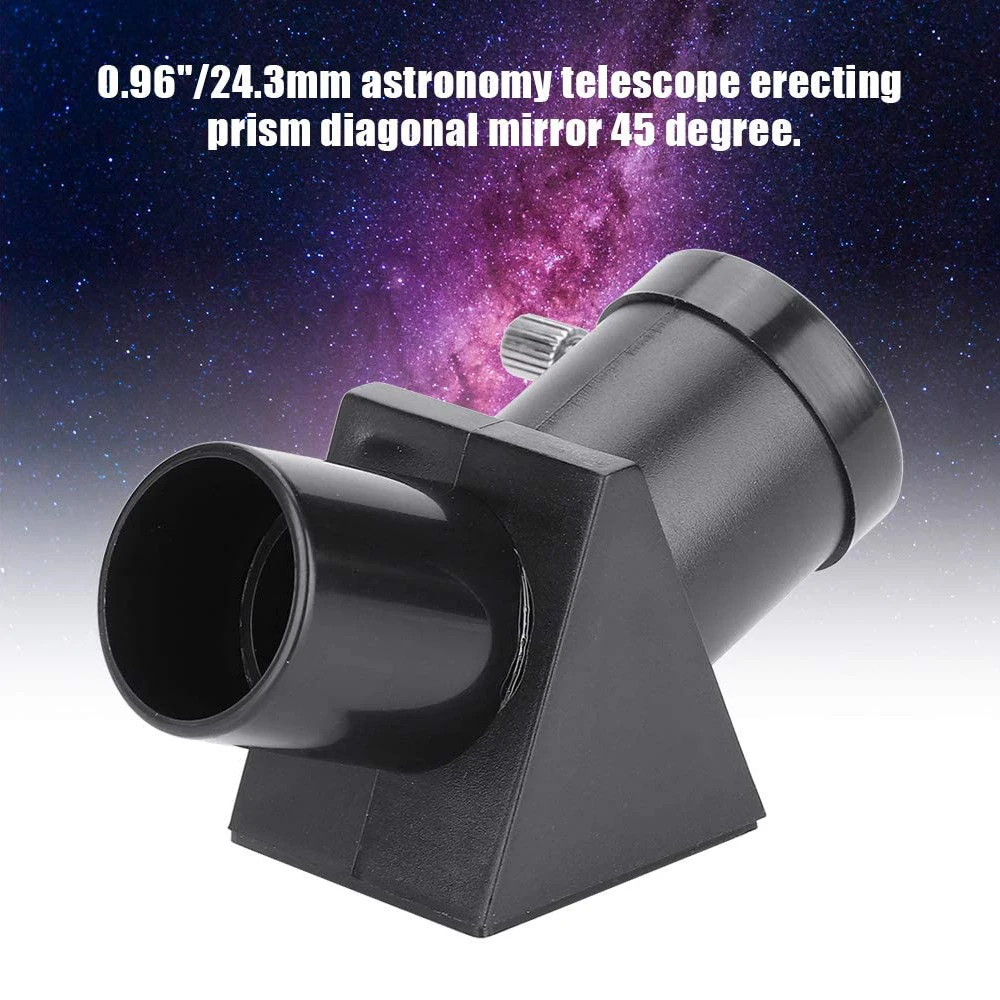 0,965 инча 45-градусная огледална призма, за да фокусиращ астрономически телескоп, диагонално огледало Zenith/Диагонал адаптер