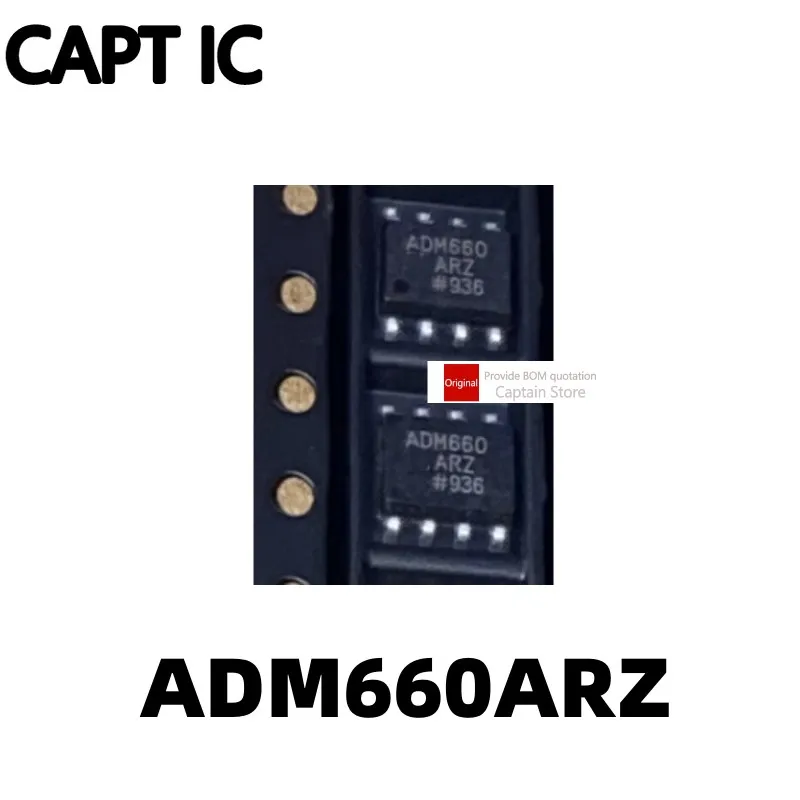 1 бр. чип преобразувател напрежение ADM660ARZ SOP8 ADM660AR ADM660