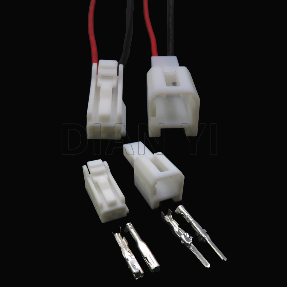 1 комплект, 2-лентов автомобилен конектор кабели 6098-7892 6098-7895, автоматично конектор за свързване на мъже и жени, с кабели