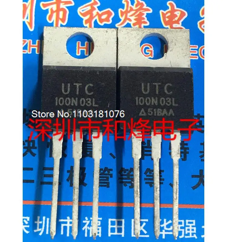 (10 бр/лот) UTC100N03L TO-220 Нов оригинален чип за захранване на склад