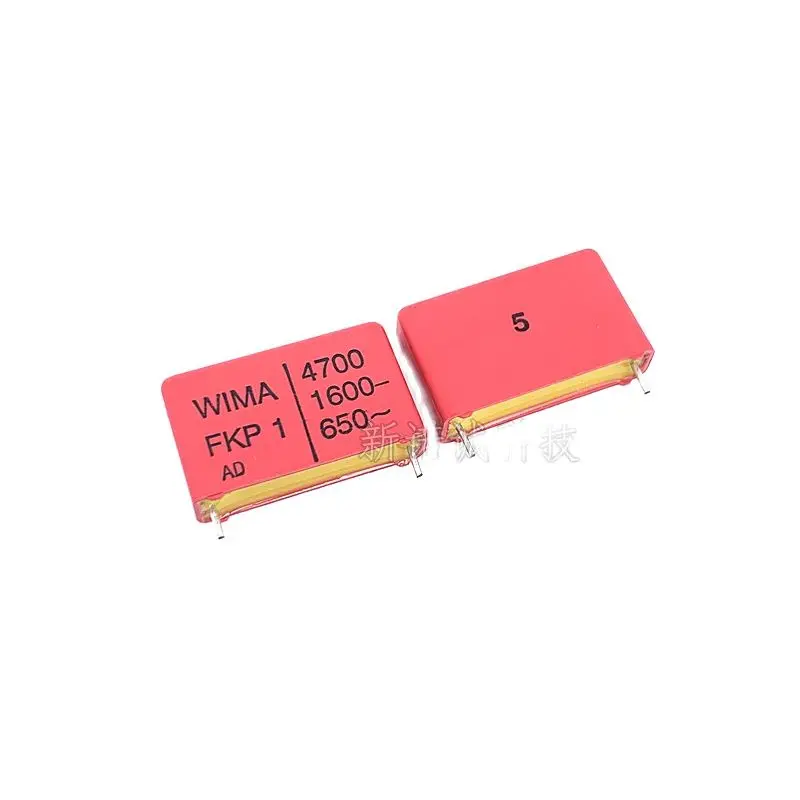 10ШТ/WIMA FKP1 1600V 4700PF 472 1600V 0,0047 ICF Разстояние между изводите на кондензатора 22,5