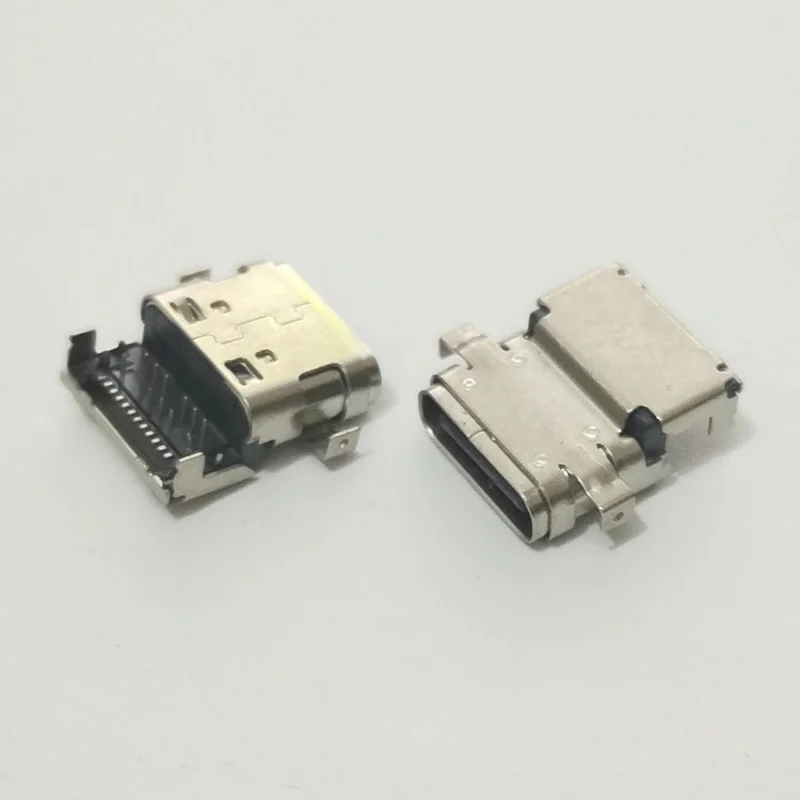 2 ЕЛЕМЕНТА USB конектор за зареждане на Type-C, жак за свързване на dc конектор за захранване за ASUS C423N C423NA USB Type C USB3.1