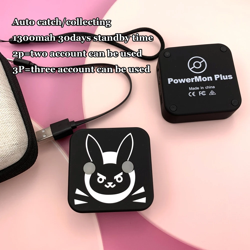 2021 Powermon Plus + Гривна Слот Играчки 3P Auto Catch Bluetooth Гривна-Маншет За GO Plus с Акумулаторна Батерия 1300 mah