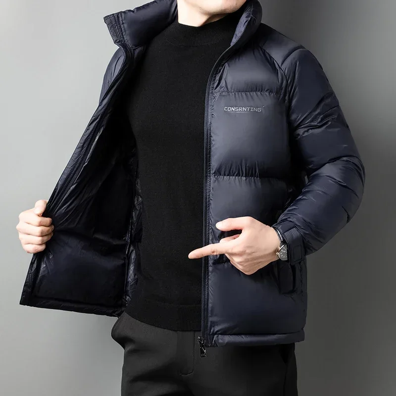 2023 Мъжки есенно-зимни Топли и удобни якета от утолщенного памук, палто