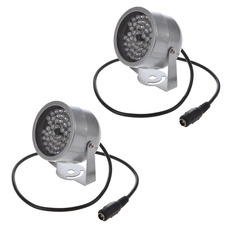 2X 48 led lightbox IR инфрачервени очила за нощно виждане Охранителна лампа за камери за видеонаблюдение