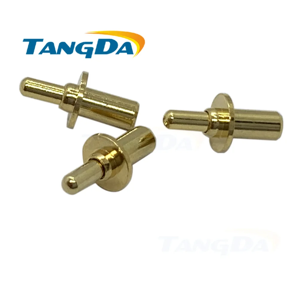 4 8,2 мм Конектори Tangda pogopin 4 * 8,25 мм светлинното Провеждане на сондата Напръстник Пружина на иглата Меден болт (Може да се коригира) AG