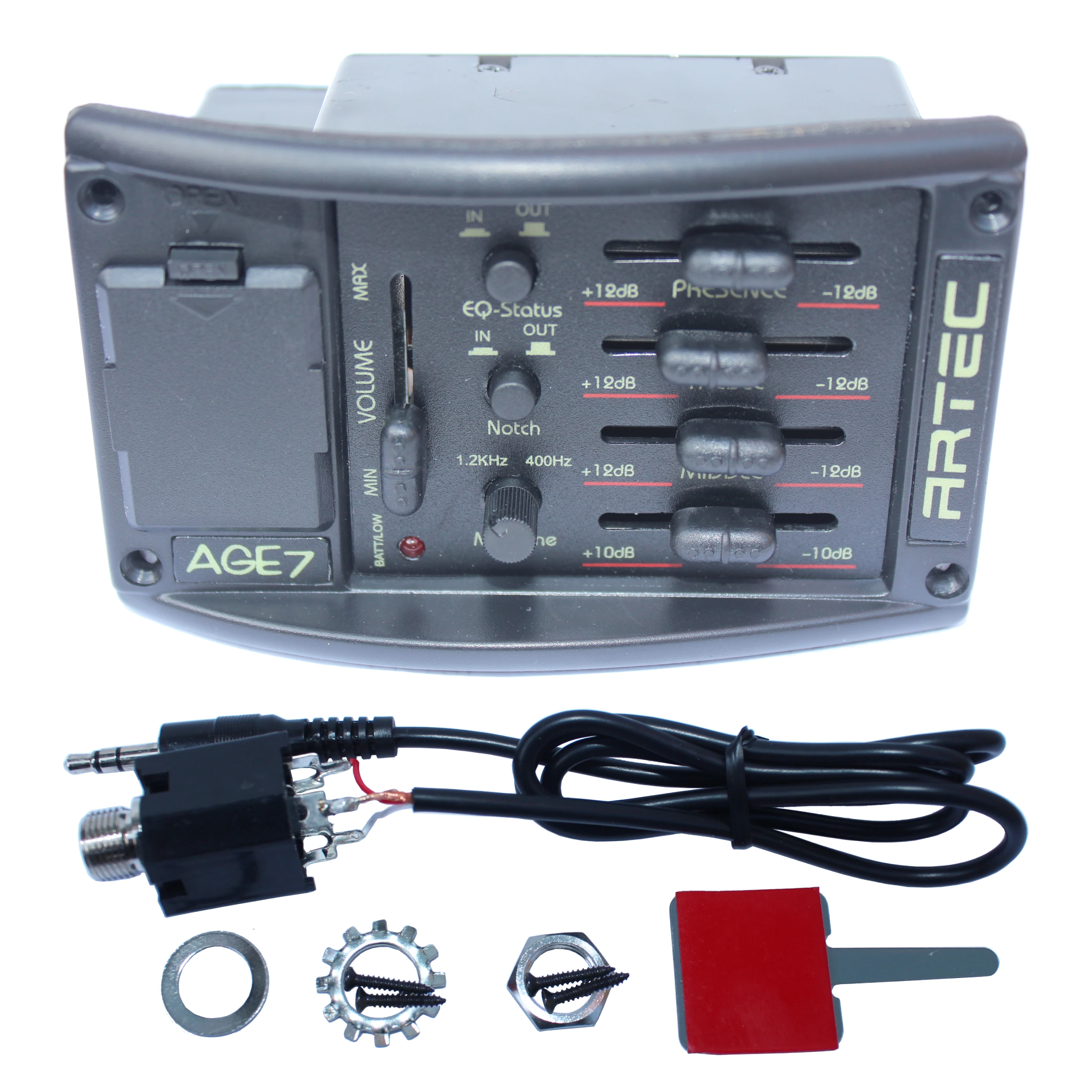 4-бандов еквалайзер AGE7 марка Artec, стандартен предусилвател