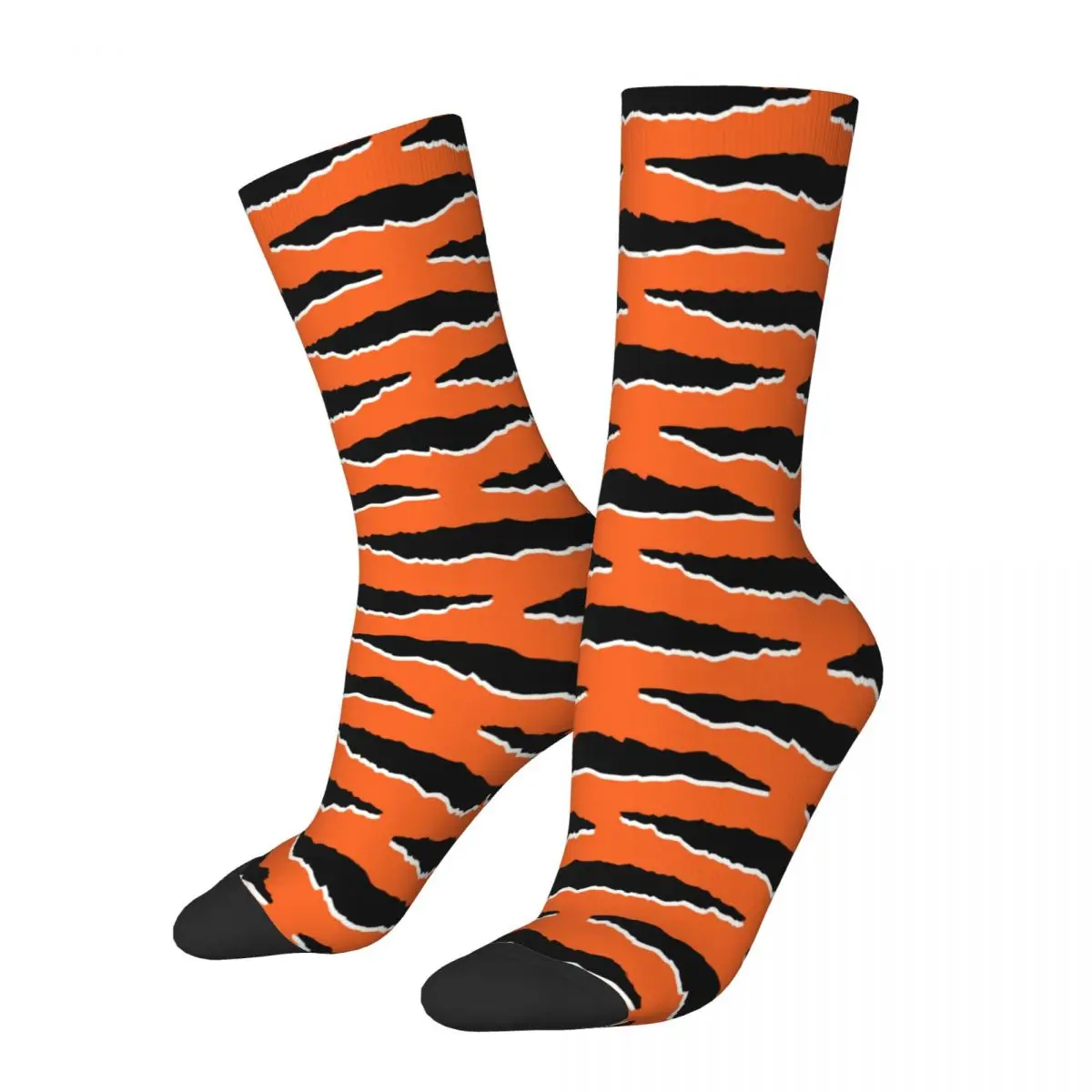 Animal Edition достоверна Тигър Черна котка, Чорапи меми на Хелоуин Мъжки Дамски пролетни чорапи в стил хип-хоп