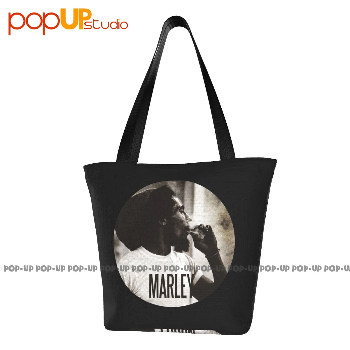 Bob Marley Smoking Reggae Сладко чанта Плажна Чанта Пазарска чанта с високо качество