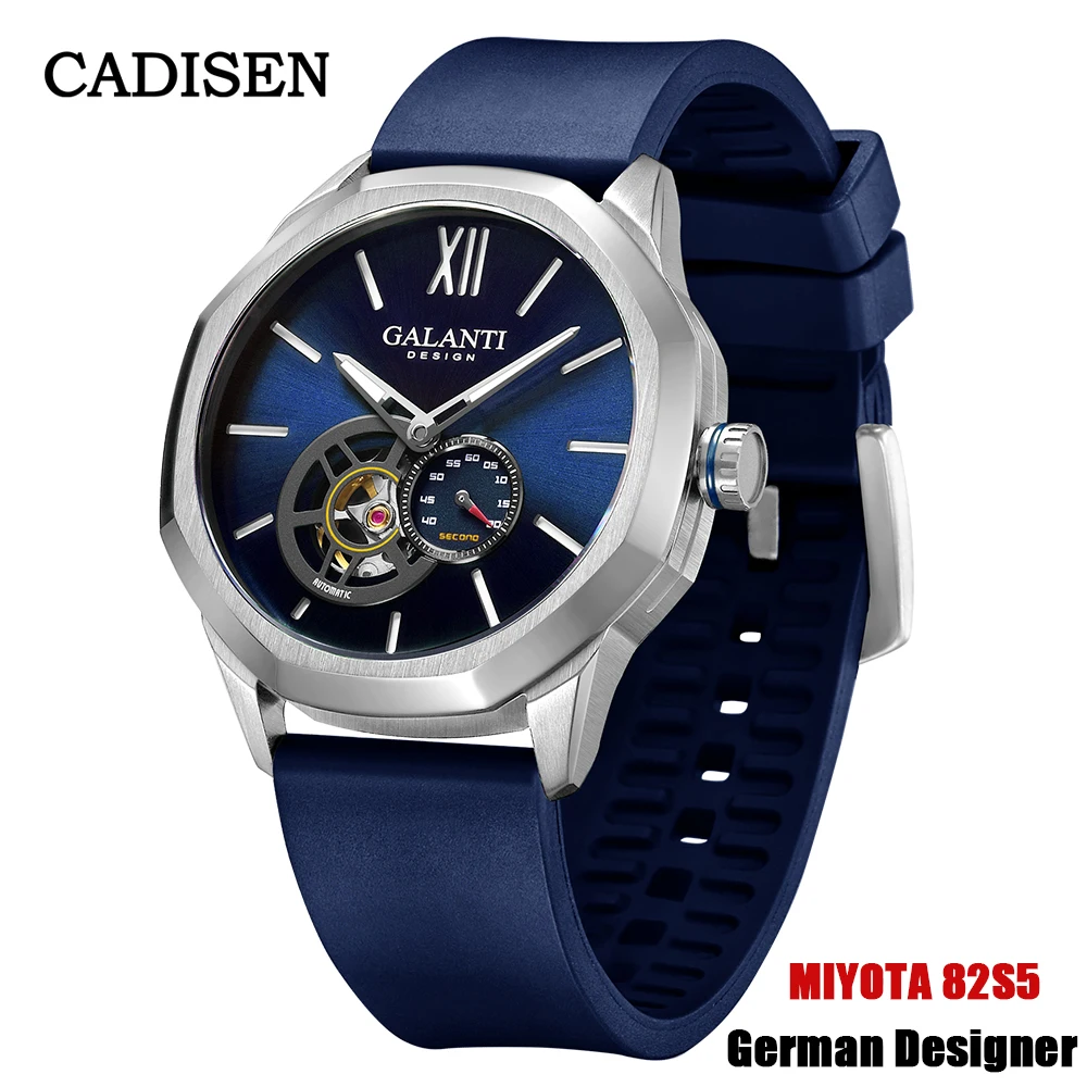 CADISEN Мъжки Механичен Часовник 2023 Топ Луксозни Автоматични Часовници За Мъже, Водоустойчиви Спортни Часовници От Сапфир Стъкло Reloj Hombre