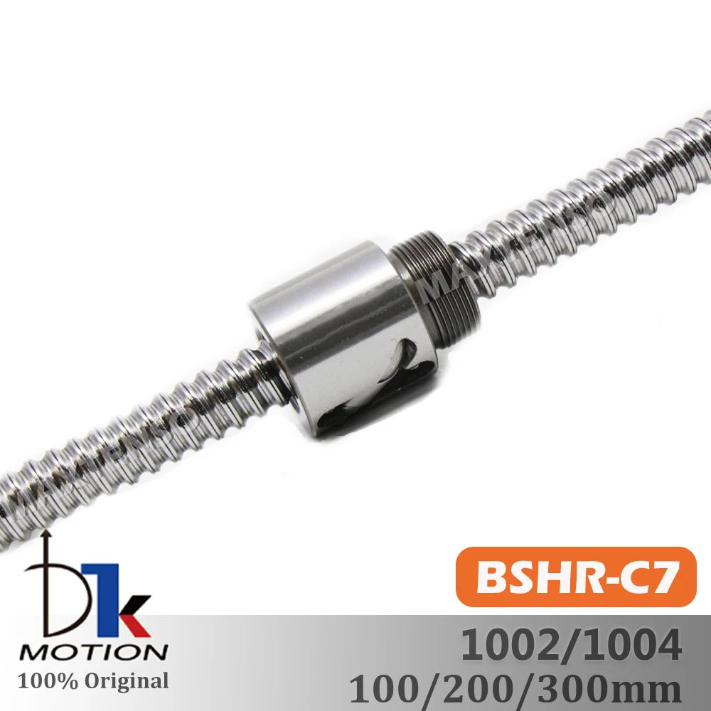 DTK Motion BSHR1002 BSHR1004 Ballscrew Mini Ballnut R10 Полето за Вал с Резба 2 мм и 4 мм Замени точност ръководят Ос на 3D принтер ти би ай