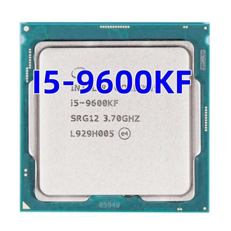 i5-9600KF i5 9600KF 3,7 Ghz Шестиядерный шестипоточный процесор 9M 95W LGA 1151