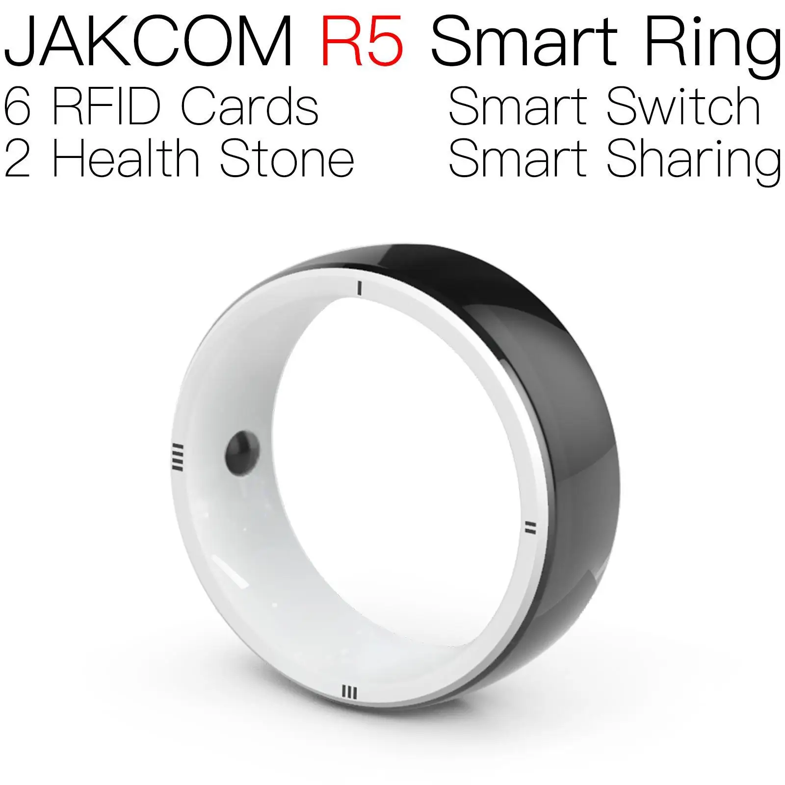 JAKCOM R5 Смарт-пръстен За мъже и жени етикети smart two nfc rog 2 nfc голяма стикер tk4100 чип rfid копирни тагове пръстени 2021 гълъб