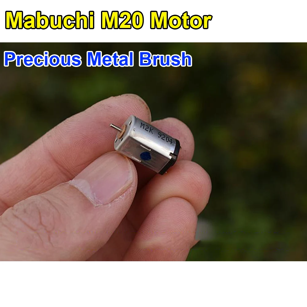 Mabuchi M20 Motor Mini 8*10 ММ DC Мотор и DC 3V 5V 6V 25000 об/мин Четка От Благородния Метал за Прецизни Инструменти, Аудио-визуална техника