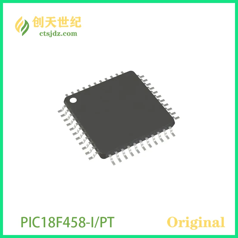 PIC18F458-I/PT Нов и оригинален чип на микроконтролера 8-битова светкавица 40 Mhz 32 KB (16K x 16)