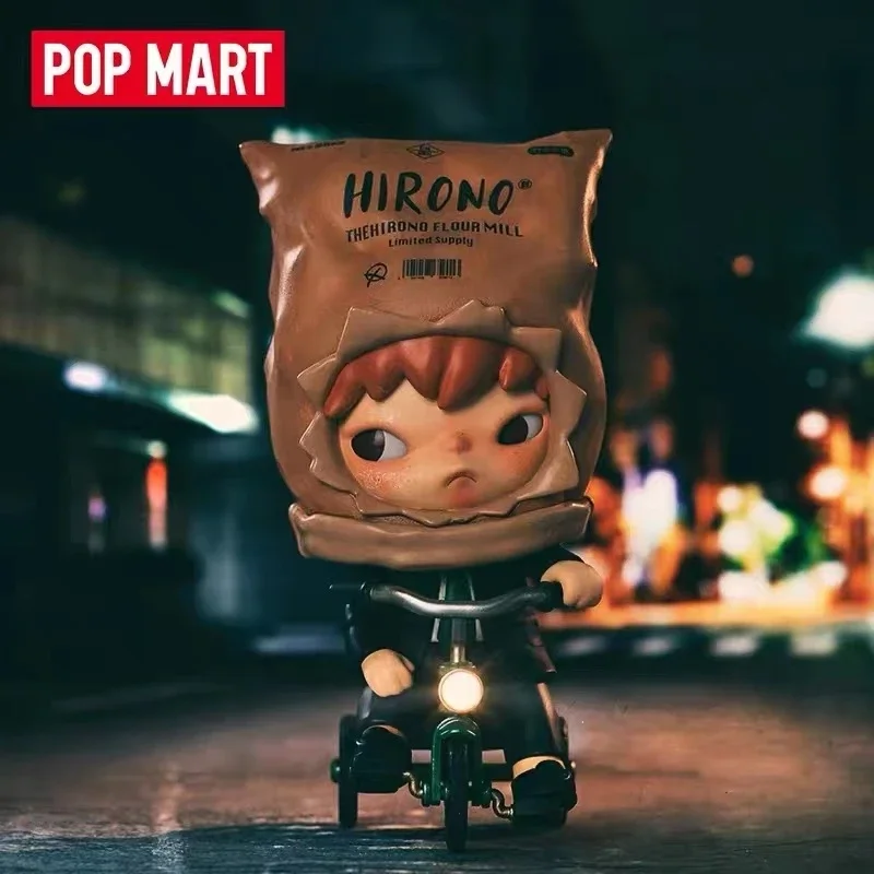 Popmart Hirono Little Кича 18,5 см Kawaii Limit Action Аниме-Загадъчни фигурки, Играчки и хоби Прекрасно подбрани модели Подаръци за деца