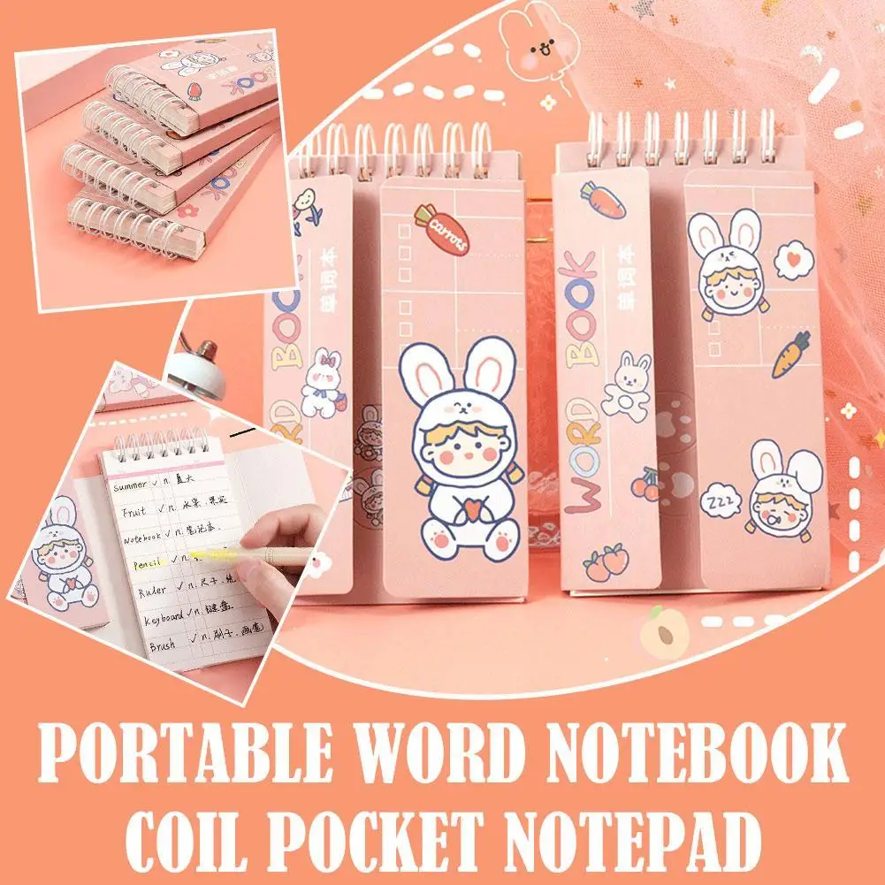 Portable notepad на макарата, сладък свеж portable notepad на макарата, джобен бележник, Дебели portable notepad на 80 страници