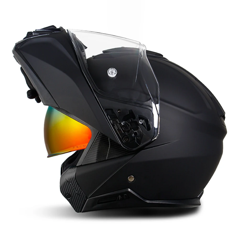 S-3XL Матово черно Дишаща мотоциклет шлем, износоустойчиви аксесоари за мотокрос, Спускащите се байкерский каска за защита на главата от падане