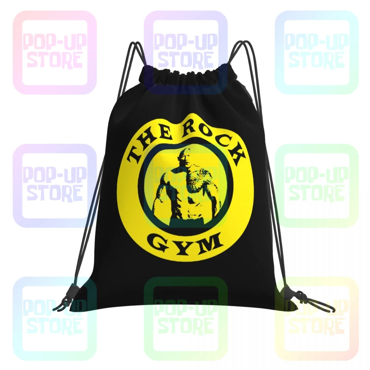 The Rock Gym Brahma Bull Project, Дуейн Джонсън, чанти съвсем малък, спортна чанта, лека дрехи с хубав художествен принтом, раници