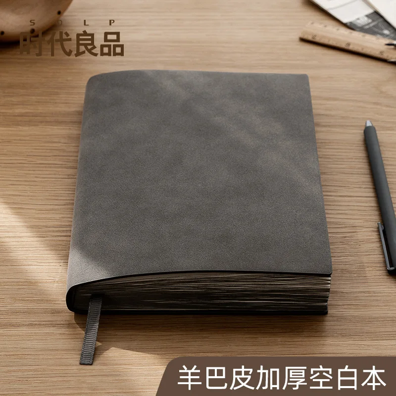 Times Liangpin Формуляр за офис лаптоп за търговия на едро на бизнеса от мека кожа, Трудова книжка, Дневник, Ръчно Счетоводна книга