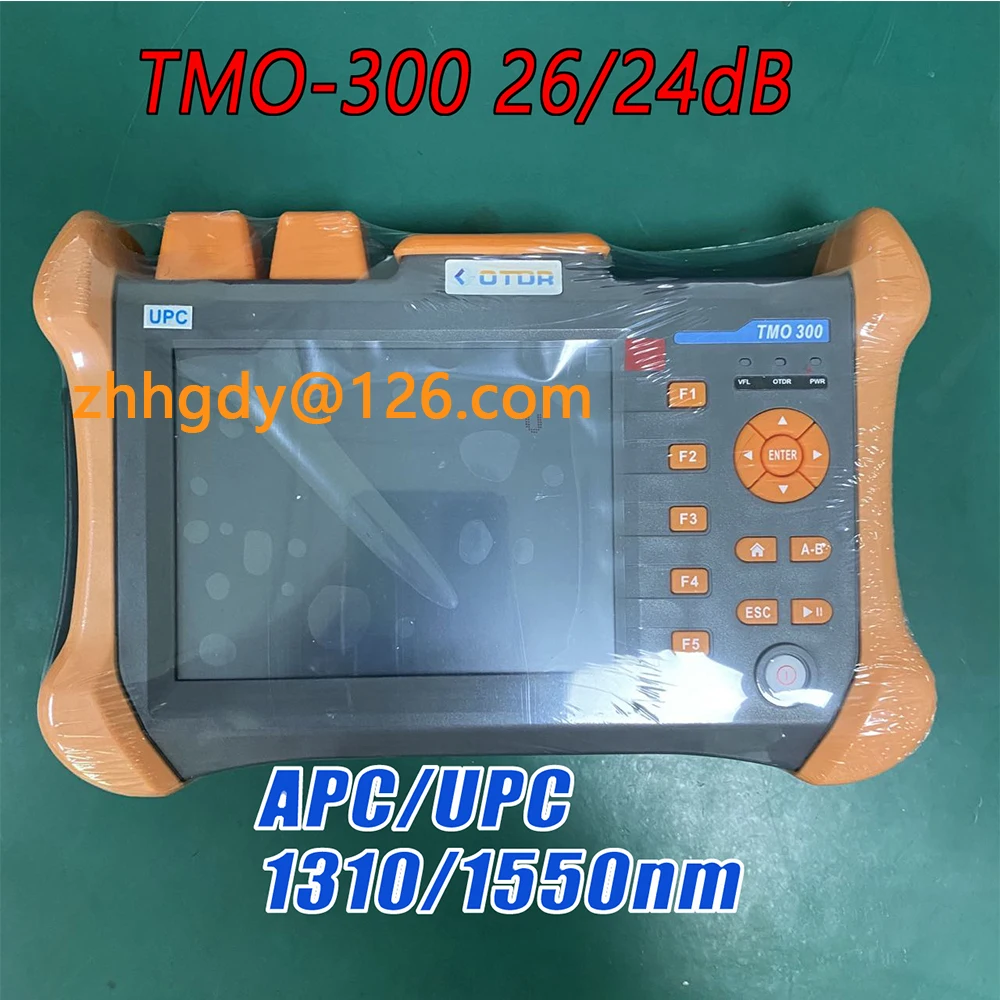 TMO-300 26/24 db Оптичен Рефлектометр временна областта на 20 км 50 км 100 км, 120 км Тестер на оптичното влакно SM OTDR 1310/1550 нм APC/UPC TMO300