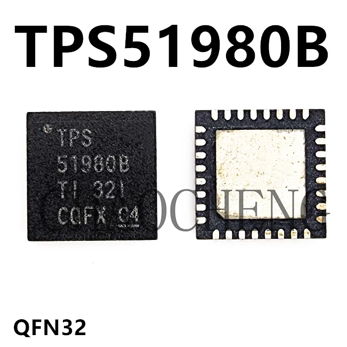 TPS51980ARTVR, TPS51980A, TPS51980, TPS51980B QFN32
