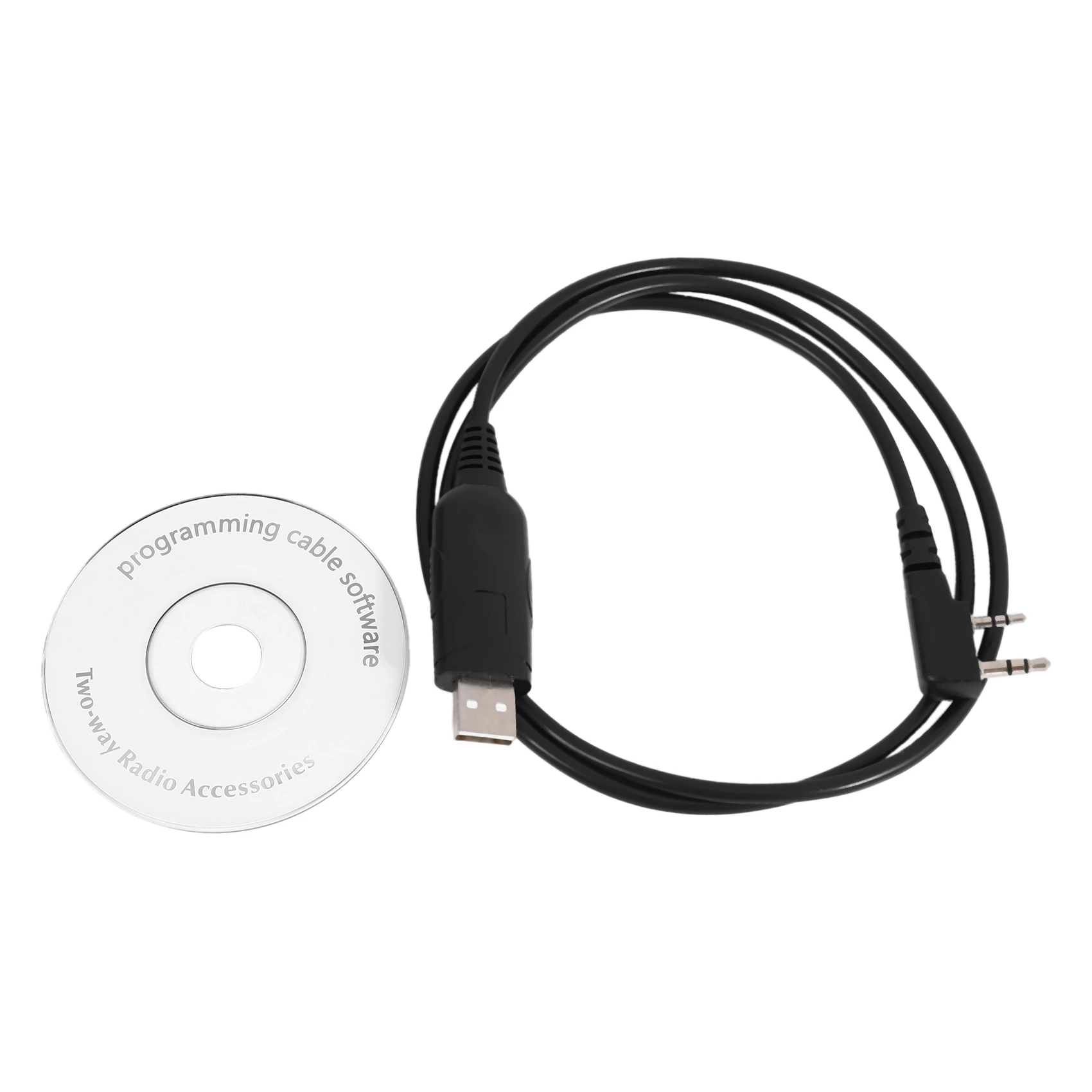 USB кабел за програмиране Baofeng UV-5R 888S за радиостанция Kenwood Аксесоари, CD-задвижване