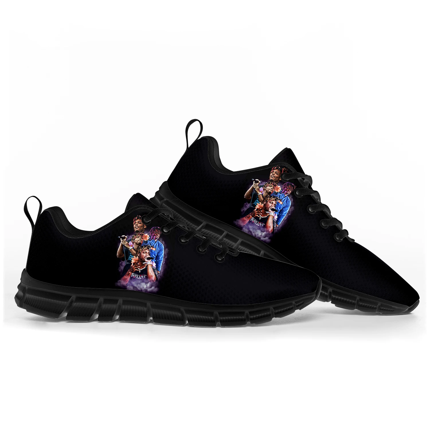 Wrld 999 Хип-Хоп, Рапърът Сок Спортни Обувки Мъжки Дамски Тийнейджърката Детски Маратонки По Поръчка Благородна Чифт Обувки Черен