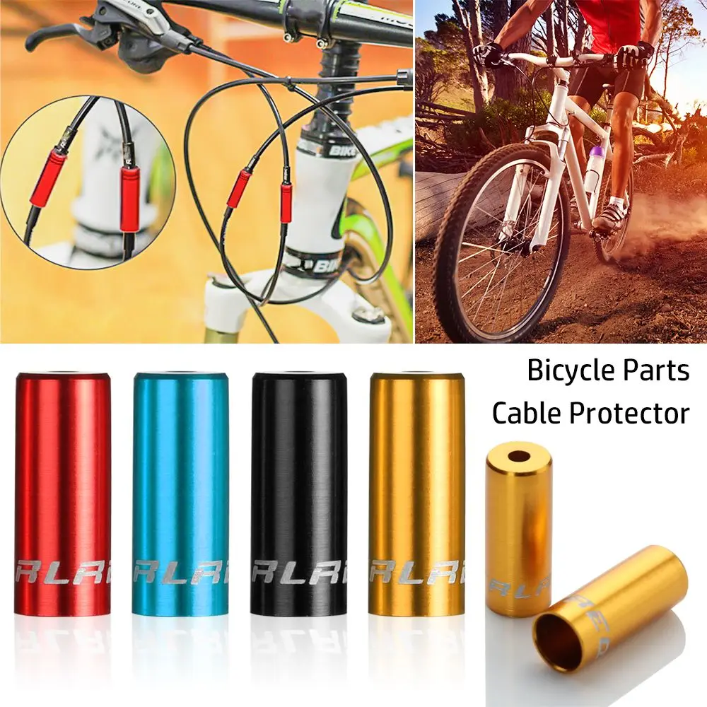 Алуминиеви капачки за накрайници, капак на превключвателя за шоссейного велосипед МТВ, защита на колан, шапка въжета превключване / спирачки, части на велосипед, метална тръба