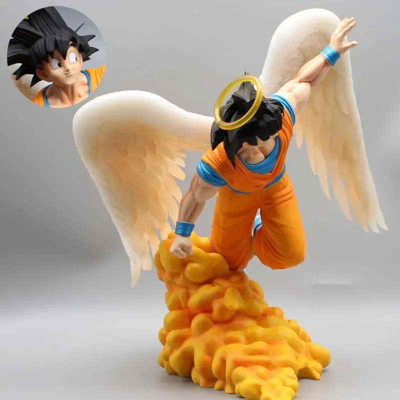 Аниме Dragon Ball Фигурки Goku Ангелите Крила son Goku Фигурки 28 см PVC са подбрани Модел Декоративни Играчки, Подаръци За Рожден Ден