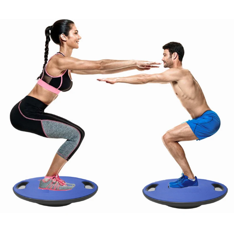 Балансировочная табела за йога Высокоинтенсивная тренировка за координация на движенията на балансировочной плоча за фитнес, тренировка за рехабилитация, Йога, със защита от хлъзгане