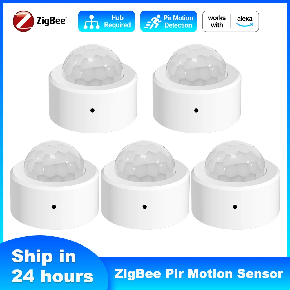 Безжичен датчик за движение ZigBee Pir 3.0 Открива движение Мини-сензор алармени системи 