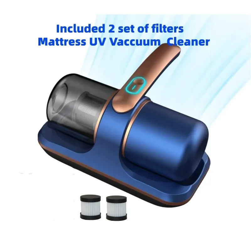 Безжична Матрак-Прахосмукачка Безжична Ръчно UV-C За Отстраняване на Прах С Легла Специалист По Дълбоко Почистване на мека мебел Мощно Абсорбиране на 12 kpa