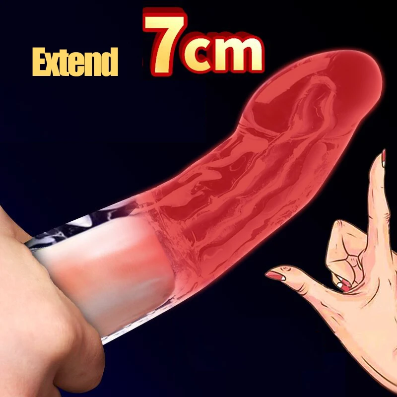Блестящ ръкав за пениса / Пръстени за мъже, халка за пениса, Пояс за вярност / Клетка, халка за пениса, секс играчки, Бельо наставка, презервативи за многократна употреба