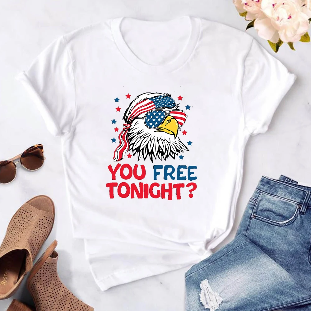 Виждаш ли, ТИ си свободен тази вечер? 2023 Нова лятна мода дамска тениска със забавна принтом в стил харадзюку, жена топ Y2K, тенденция дамски дрехи