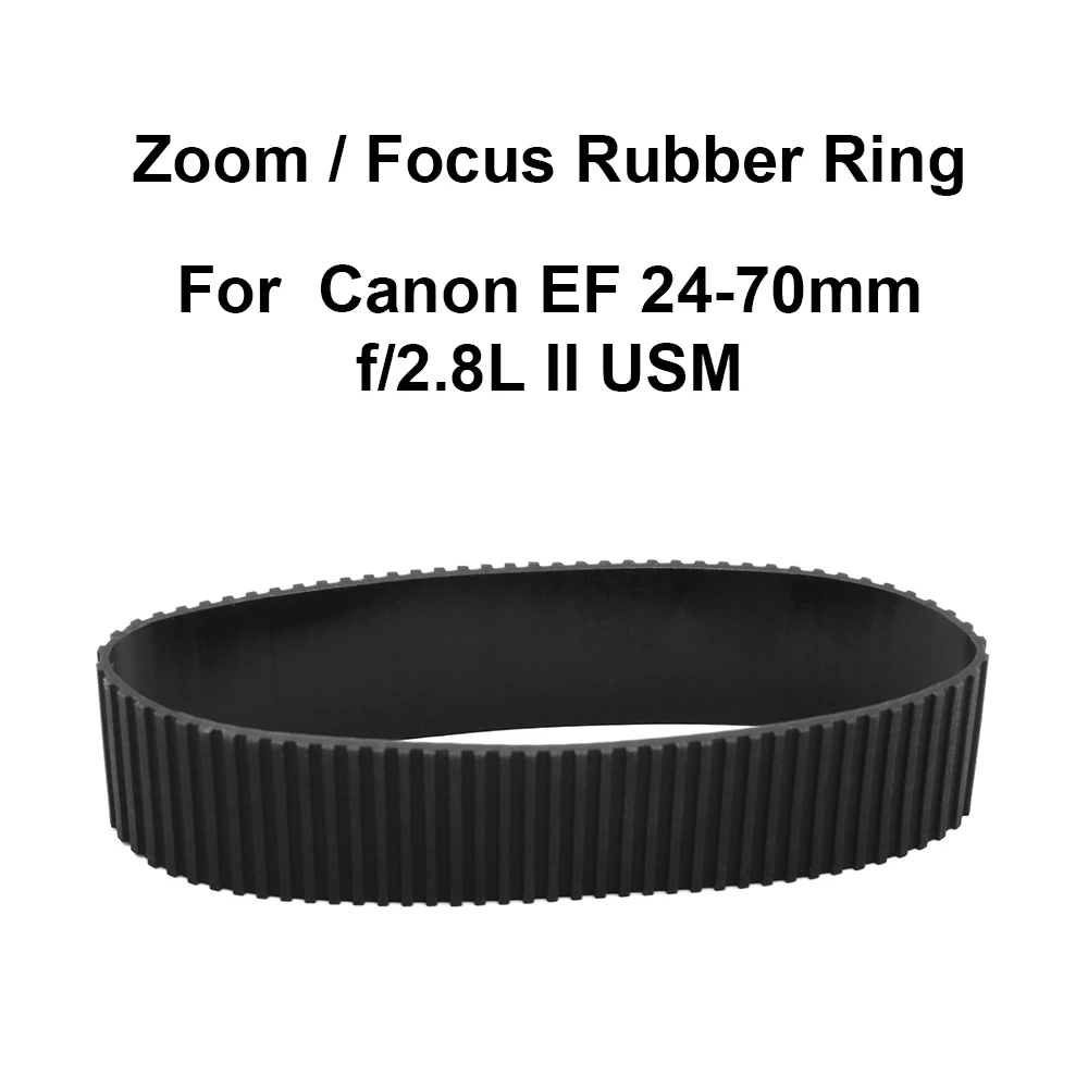 Гуменият Пръстен За Захващане на обектива, с Увеличение/Гуменият Пръстен за Захващане на Фокус за Canon EF 24-70 mm f/2.8 L II USM Аксесоари За Фотоапарати Ремонт на част от