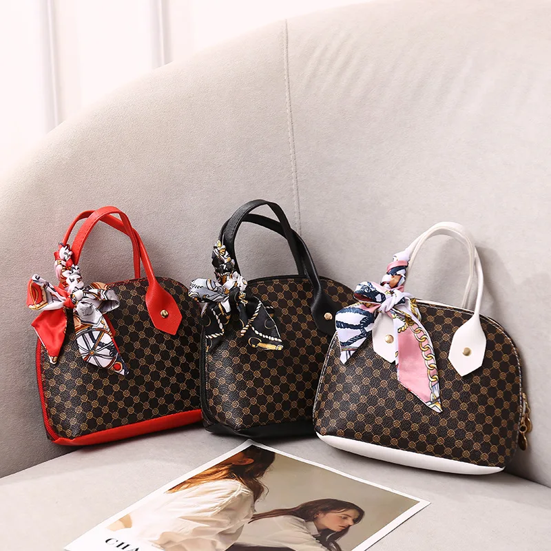 Дамска чанта, копринен шал, чанта във формата на миди, Дамска чанта, малка чанта, дамска модерна чанта през рамо, мини чанта, портфейл