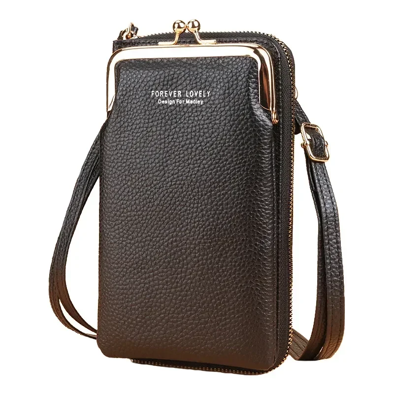 Дамска чанта, портфейл за мобилен телефон, чанта през рамо, женски луксозен женски чантата си, клатч, чанти през рамо от изкуствена кожа за жени 2023 г.
