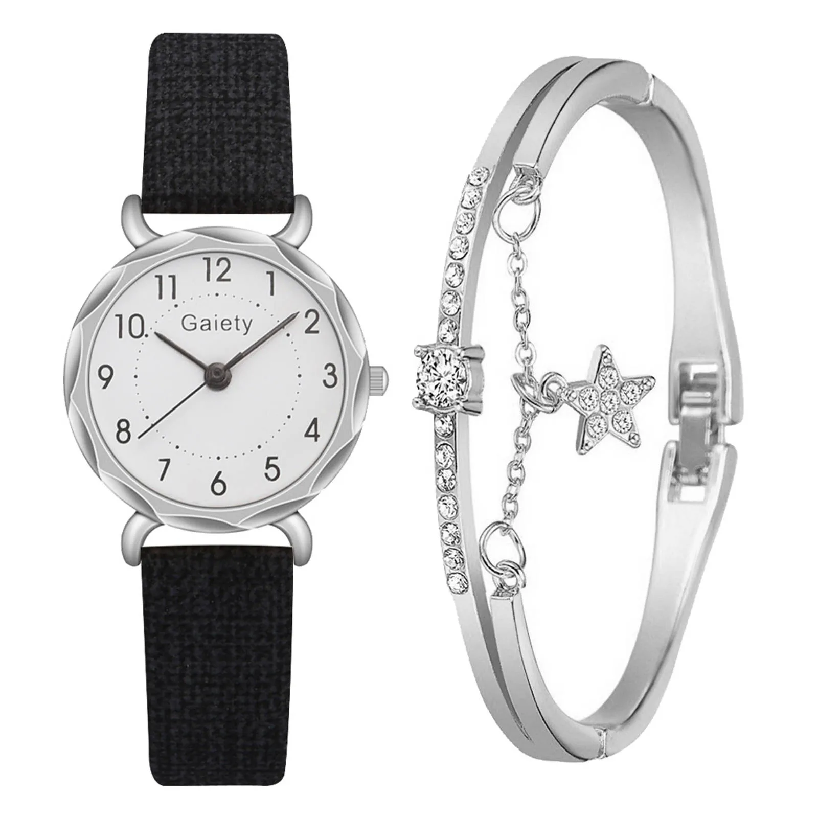 Дамски часовник с кожена каишка, аналогов кварцов Модни дамски часовници с темперамент, дамски часовници за ръка, елегантни дамски часовници Reloj