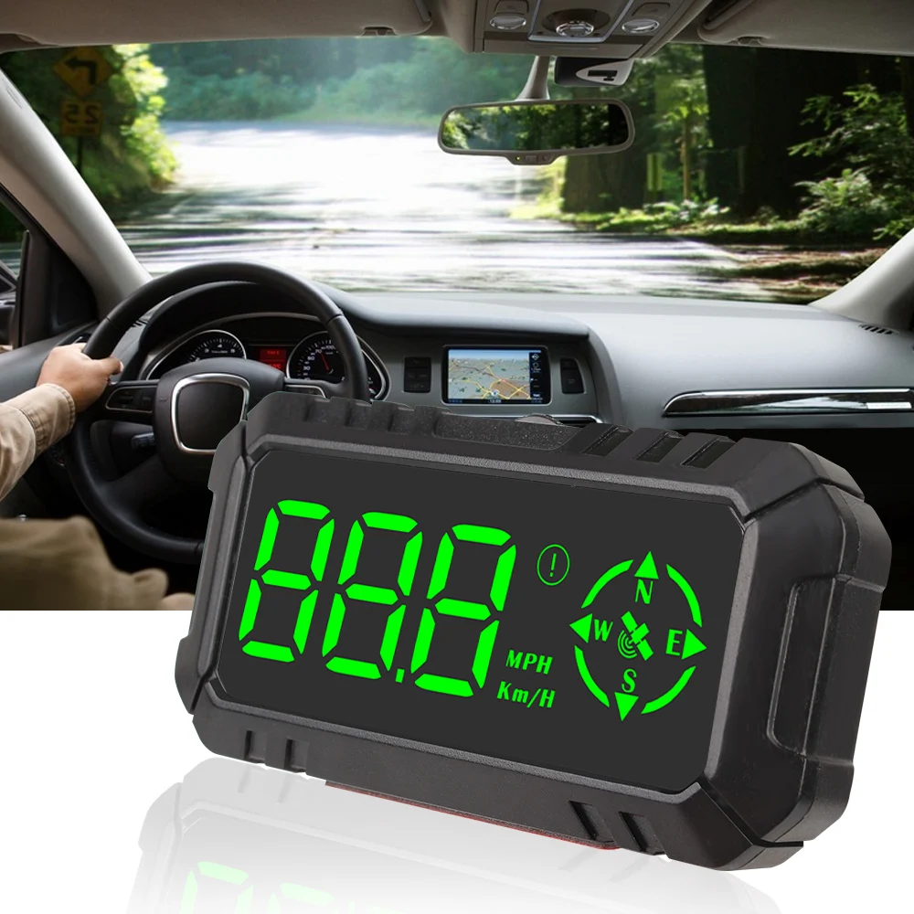 Дигитален автомобилен скоростомер G7 с централния дисплей, универсален за всички превозни средства, аксесоари за автомобилна електроника, дисплей проектор HUD