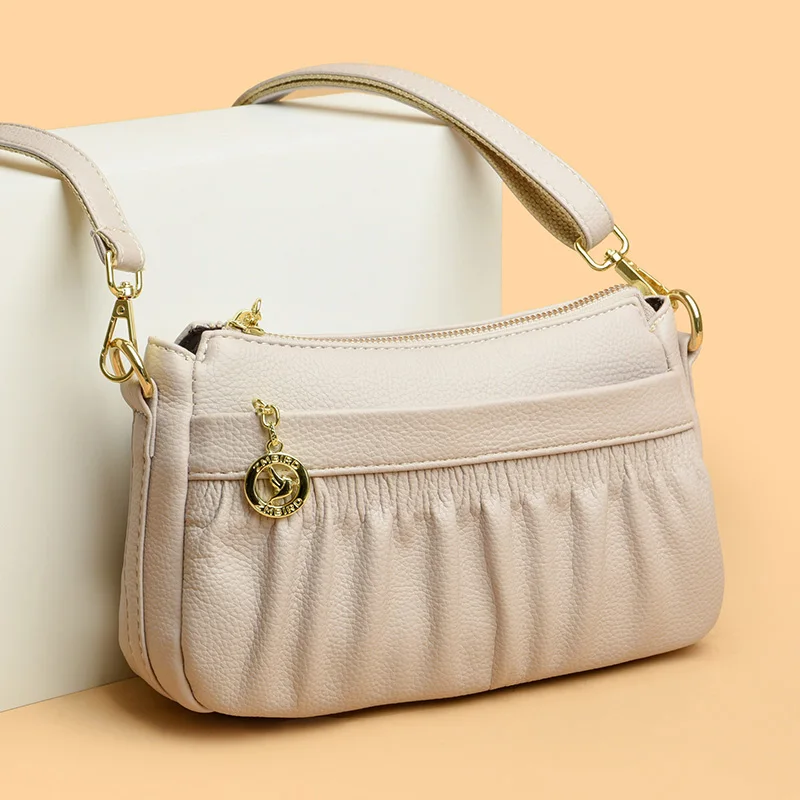 Дизайнерски чанти през рамо за жени, дамски чанти от мека кожа, с висококачествена чанта през рамо Bolsa, дамски чанти-незабавни посланици, основните чанта
