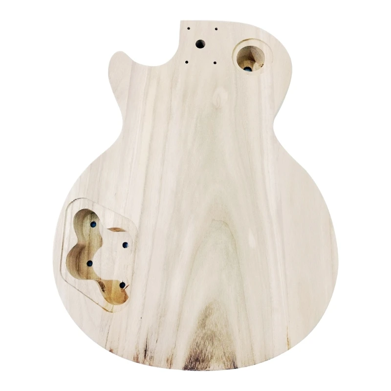 Едно парче корпус електрически китари от клен дърво със собствените си ръце, Недовършена корпус на китара Подмяна на китарен багажника резервни Части за китара Директен доставка