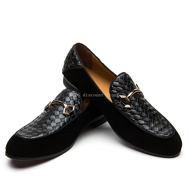 Ежедневни мъжки обувки от естествена кожа, черни мъжки лоферы без закопчалка, модел обувки на плоска подметка, лоферы за шофиране, сватбена рокля, черни обувки, лоферы